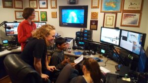 Young People Experience Amateur Radio at AB1OC-AB1QB