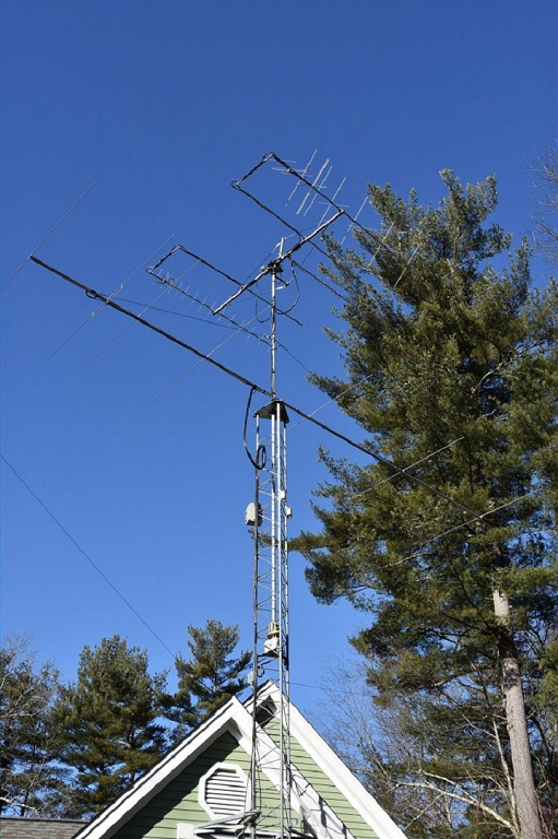 Satellite and 6m Antennas